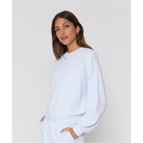 Spiritual Gangster Effortless Crew Sweatshirt - Womens - Aquarius - Picture 2 of 8